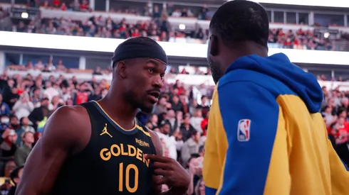Jimmy Butler y Draymond Green.