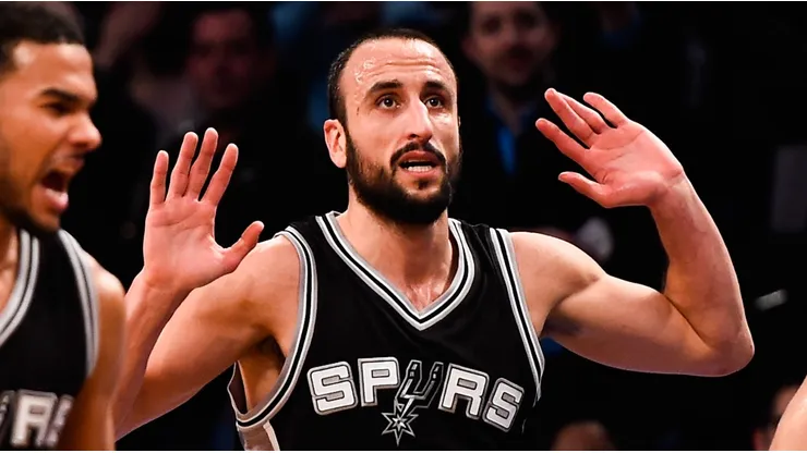 Manu Ginóbili, leyenda de la NBA.