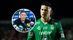 'Toto' Berizzo platicó del futuro de James Rodríguez.