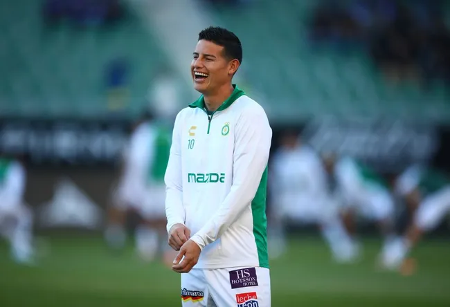 James es feliz en el Club León [Foto: Getty]