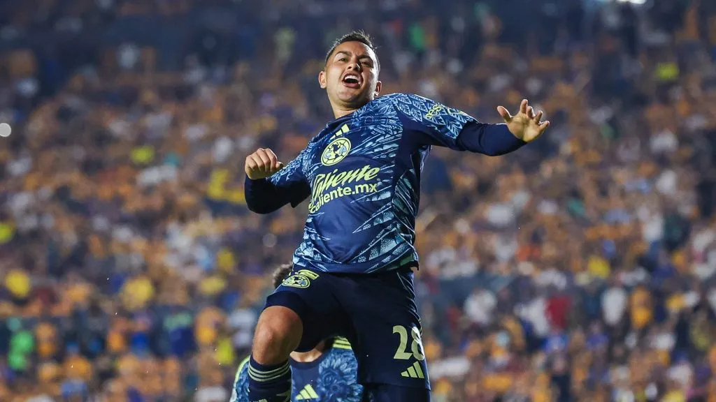 Érick Sánchez, el héroe del sábado con un doblete [Foto: Club América]