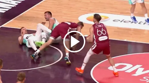 Luka Doncic se lesionó con Eslovenia