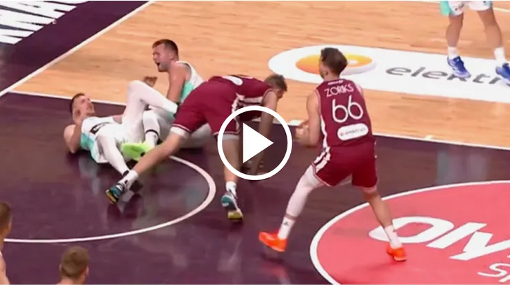 Luka Doncic se lesionó con Eslovenia