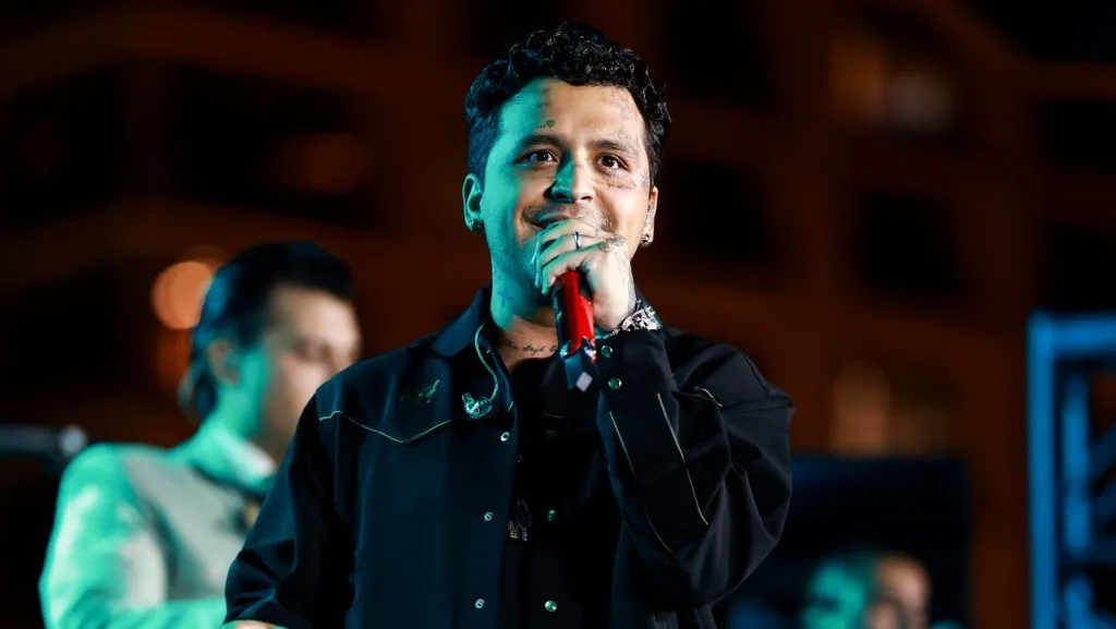 Christian Nodal será uno de los shows principales de Supernova Strikers. (GETTY IMAGES)