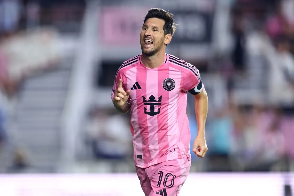 Lionel Messi volvió a jugar tras la lesión (Getty Images)