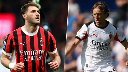 Ambos futbolistas formaron parte de un encuentro en la pretemporada de Milan.