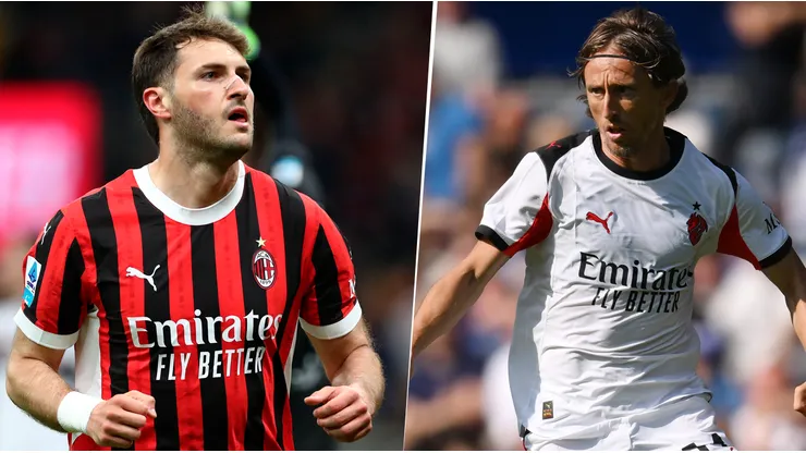 Ambos futbolistas formaron parte de un encuentro en la pretemporada de Milan.