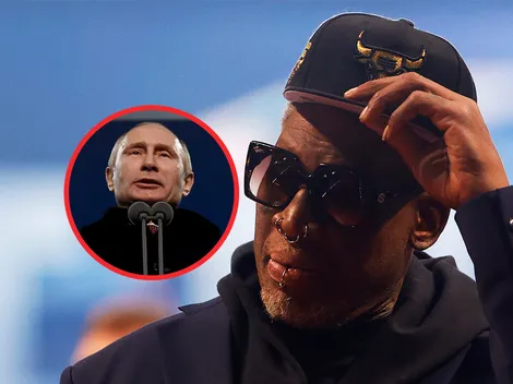 Dennis Rodman y su gusto por Rusia en pleno conflicto con Ucrania