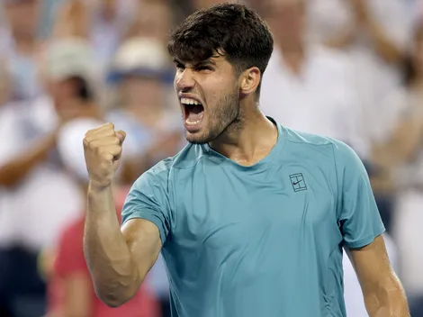 Carlos Alcaraz obtuvo esta fortuna vs. Jannik Sinner en el M1000 de Cincinnati