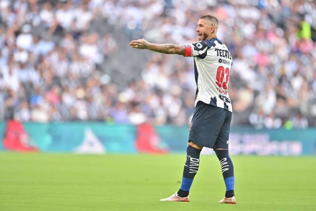Sergio Ramos en el partido contra Mazatlán (Getty Images)