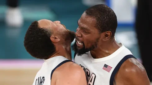 Stephen Curry y Kevin Durant.