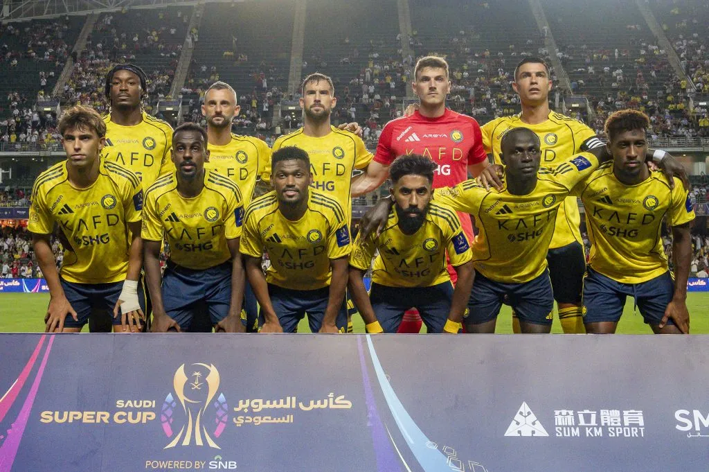 Al Nassr en la Supercopa (Getty Images)