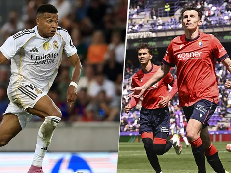 Las alineaciones de Real Madrid vs. Osasuna por LaLiga 2025-26