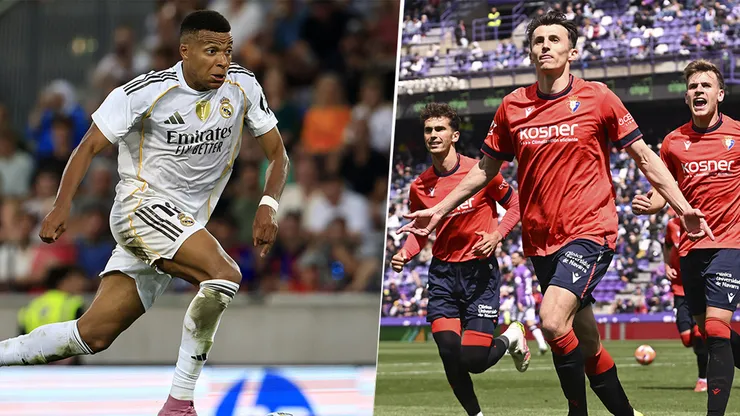 Real Madrid y Osasuna se enfrentan por LaLiga