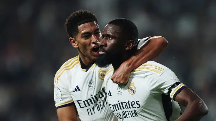 Rudiger y Bellingham son baja en Real Madrid