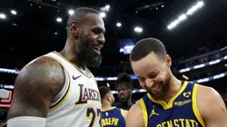 LeBron James y Stephen Curry.