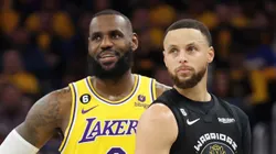 LeBron James y Stephen Curry.