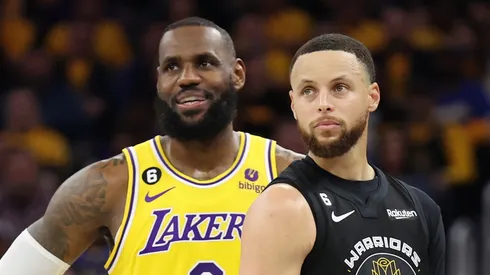LeBron James y Stephen Curry.