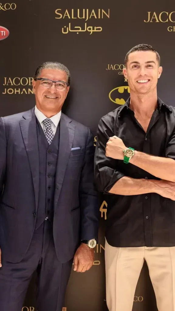 El reloj de CR7 (Jacob y Co)