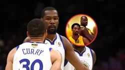 Stephen Curry, Kevin Durant, Kobe Bryant y Shaquille O'Neal.