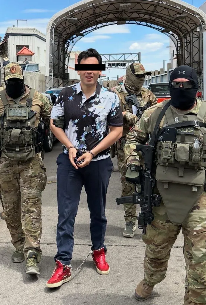 Así luce Julio César Chávez Jr., ahora detenido en México. (X)