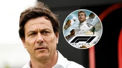 Toto Wolff se mostró crítico con su aparición en la película de F1