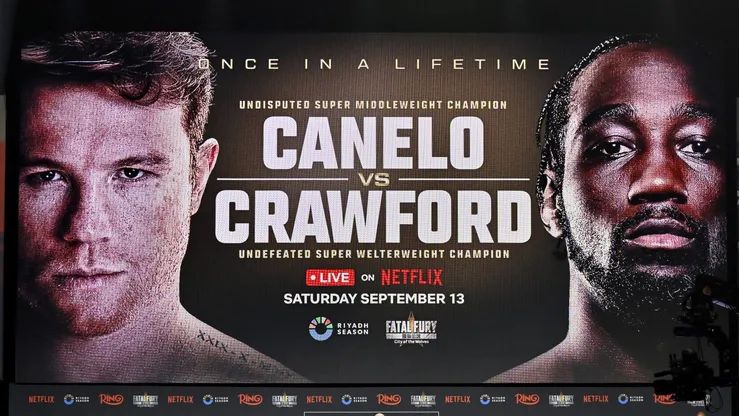 Canelo Álvarez vs. Terence Crawford es la pelea estelar del fin de semana.