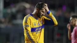 A André-Pierre Gignac se lo vio golpeado por la eliminación de Tigres UANL en la Leagues Cup 2025