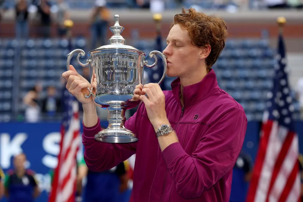 Jannik Sinner ganó el US Open 2024 (Getty Images)