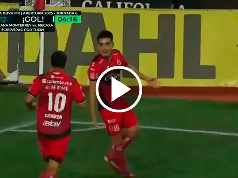 De no creer: Gilberto Mora dejó en ridículo a la defensa de Chivas y marcó el primero de Xolos