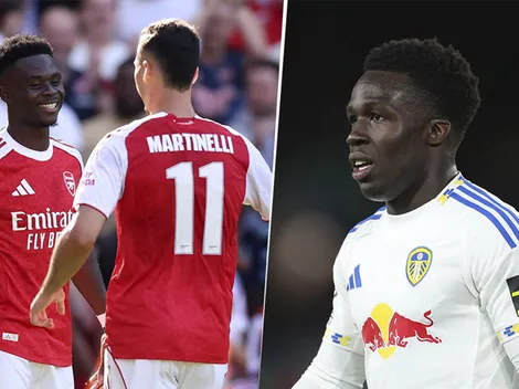 Las alineaciones de Arsenal vs. Leeds United por la Premier League