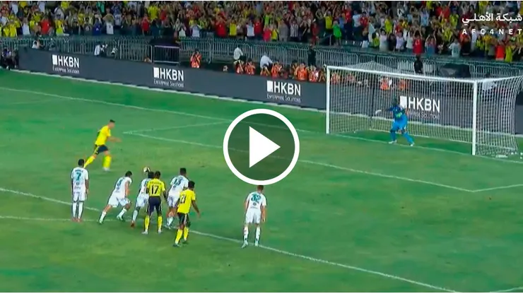 Cristiano Ronaldo marcó de penal