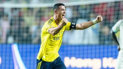 Cristiano Ronaldo celebra un gol con Al-Nassr