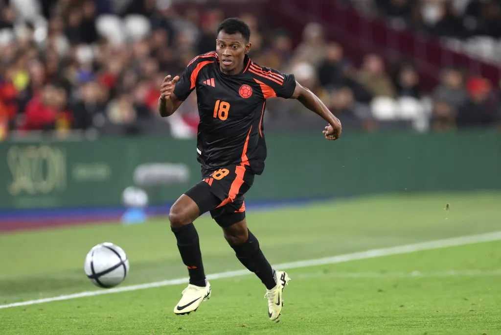 Mateo Cassierra con la Selección de Colombia (Getty Images)