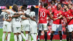Real Madrid y Manchester United jugarán este domingo en LaLiga y la Premier League, respectivamente.