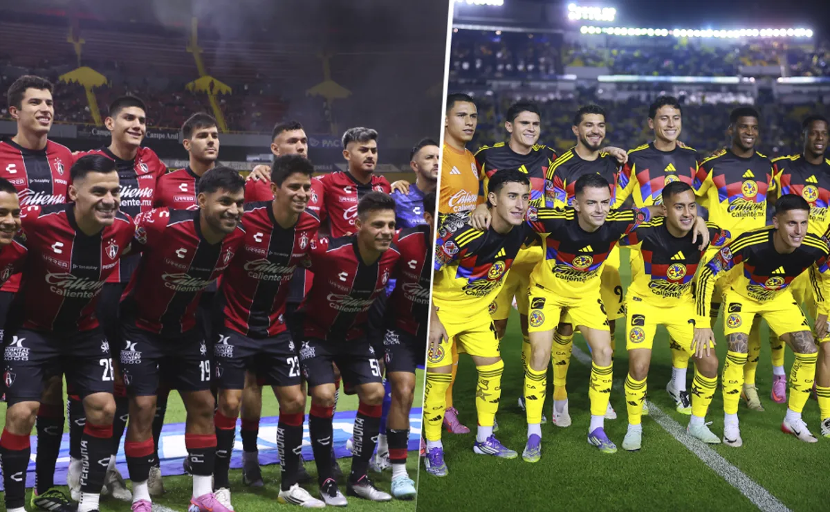 Las alineaciones de Atlas vs. América por la Jornada 6 del Apertura ...