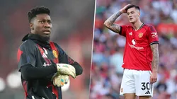 André Onana y Benjamin Sesko no son titulares