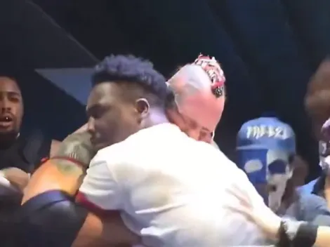 Brutal agresión del hijo de un ex UFC a un peleador de lucha libre