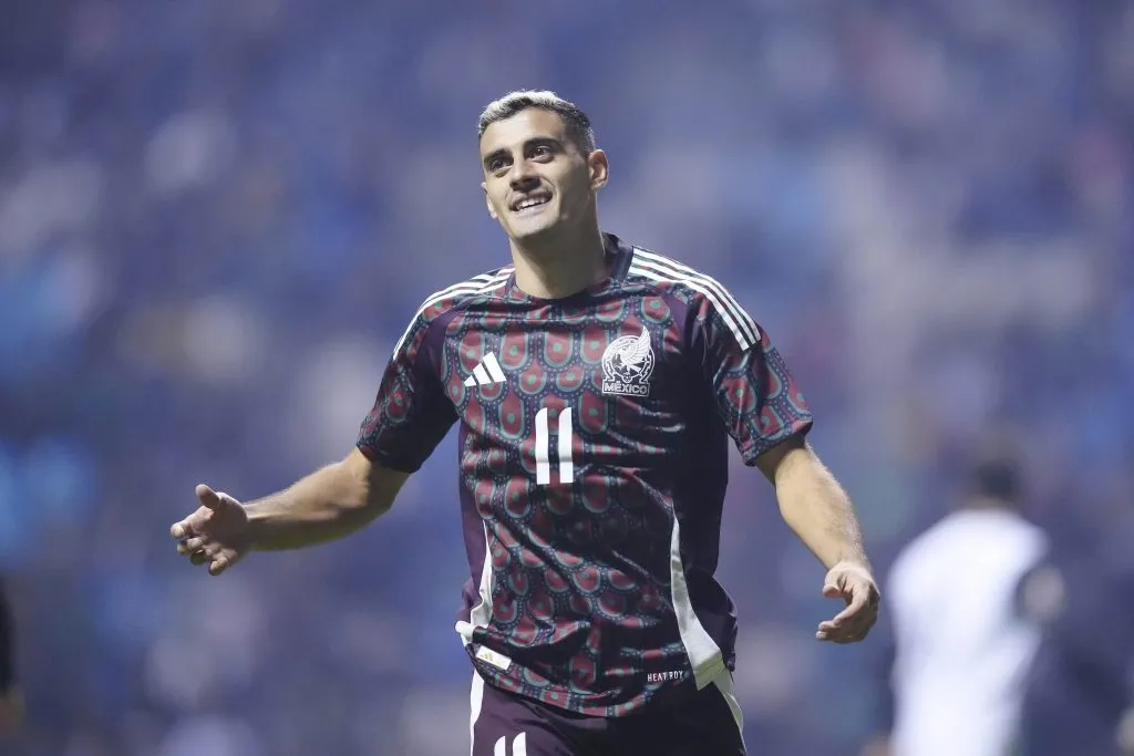 Germán Berterame participó en dos encuentros con la Selección Mexicana. (Imago7)