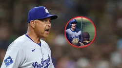 Un fan de Tatis Jr. lo molestó tanto que hizo reaccionar a Roberts y Othani.