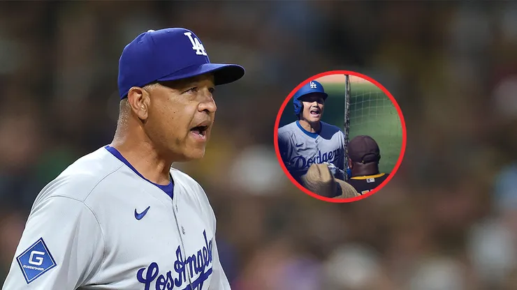 Un fan de Tatis Jr. lo molestó tanto que hizo reaccionar a Roberts y Othani.