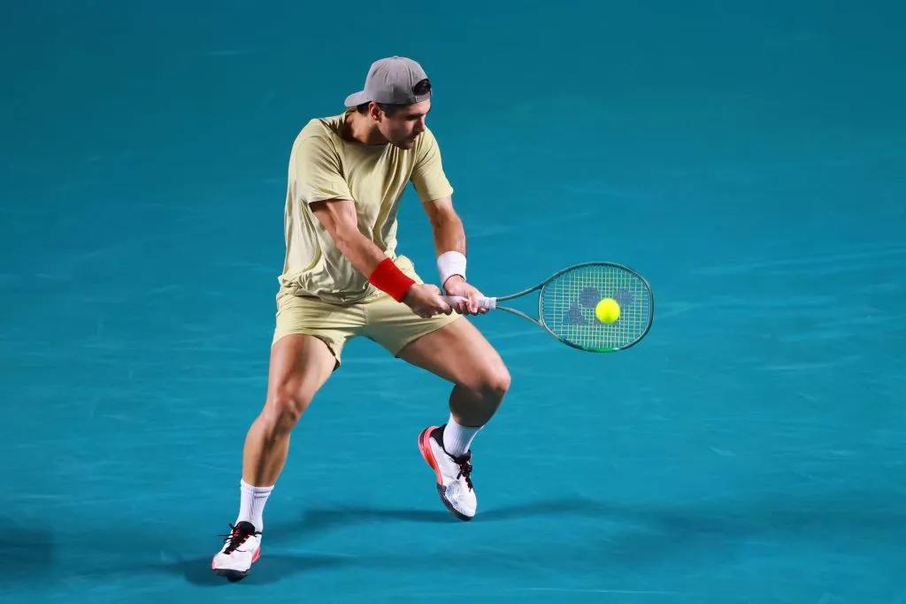 Marcos Girón se quedó con el boleto a la Segunda Ronda del US Open 2025 (Getty Images)