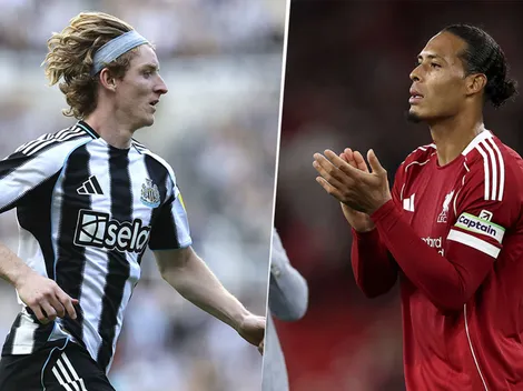 Las alineaciones de Newcastle vs. Liverpool por la Premier League