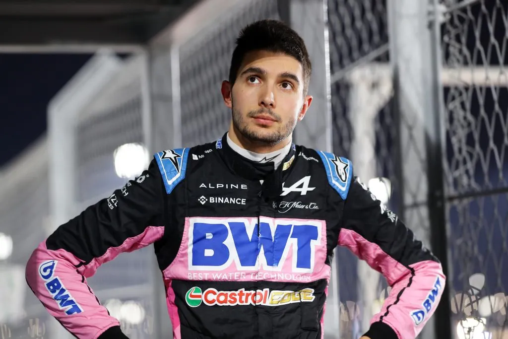 Esteban Ocon en su última carrera con Alpine (GETTY IMAGES)