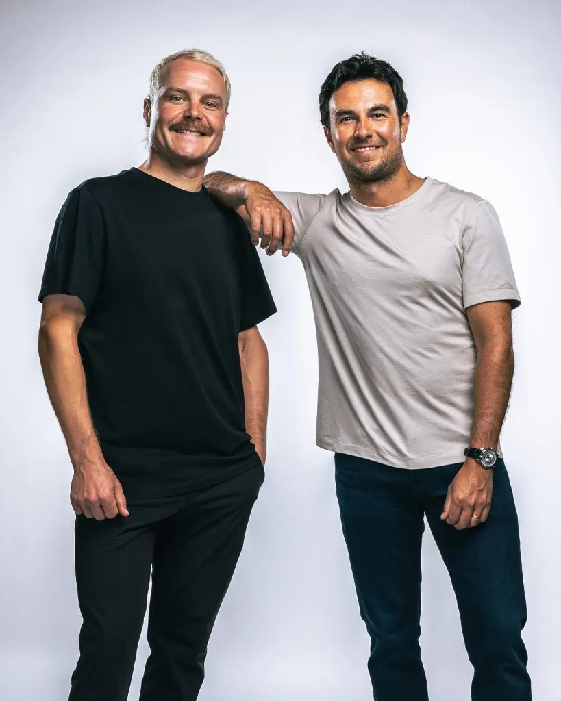 Checo Pérez y Valtteri Bottas (@F1)