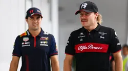 Checo Pérez y Valtteri Bottas, antes rivales, se reencontrarán como compañeros de equipo en Cadillac.