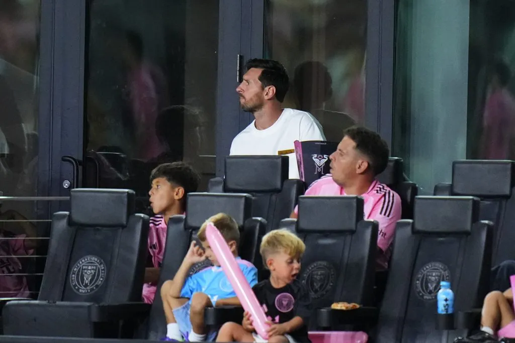 Así vio Messi los últimos juegos de Inter Miami: desde las gradas [Foto: Getty]