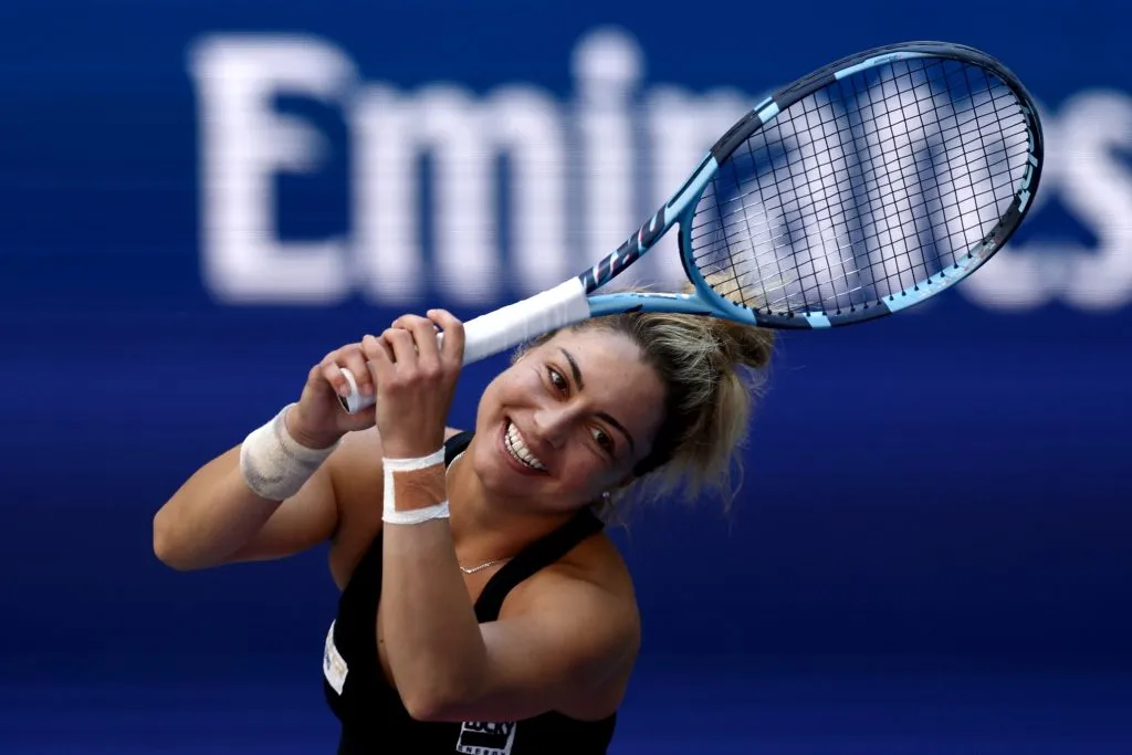 Renata Zarazúa nunca llegó a la tercera ronda de un Grand Slam (Getty).