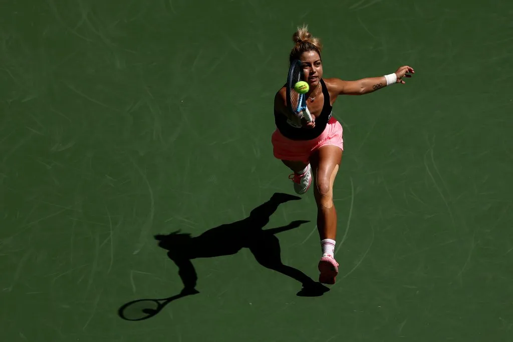 Zarazúa silenció al Arthur Ashe Stadium y eliminó a Madison Keys (Getty)