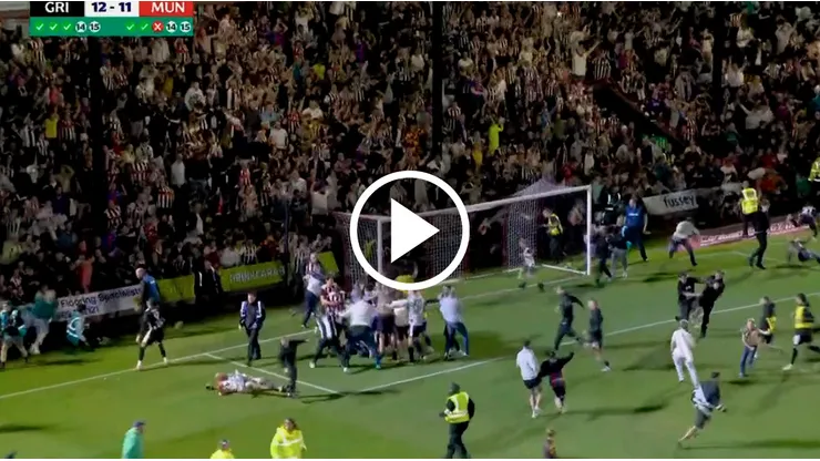 Grimsby pasó de ronda y Blundell Park fue una fiesta.